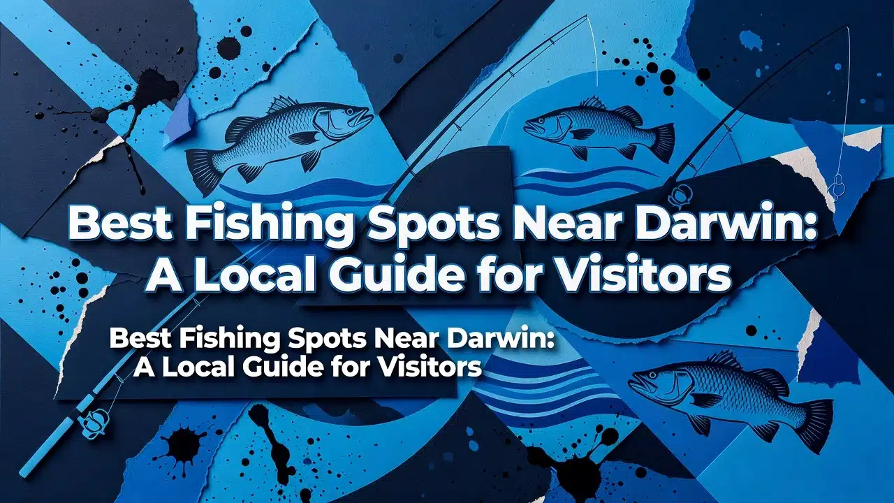 Professional header image for list-based article: Best Fishing Spots Near Darwin: A Local Guide for Visitors