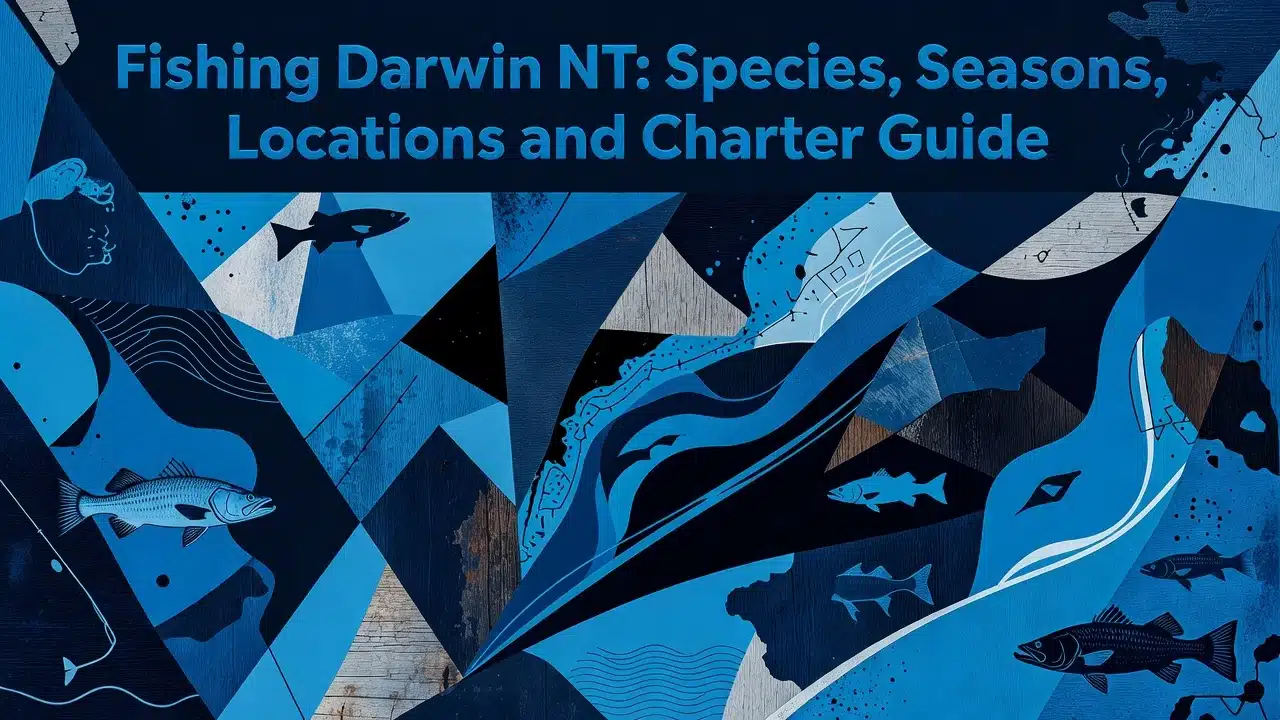 Professional header image for list-based article: Fishing Darwin NT: Species, Seasons, Locations and Charte...