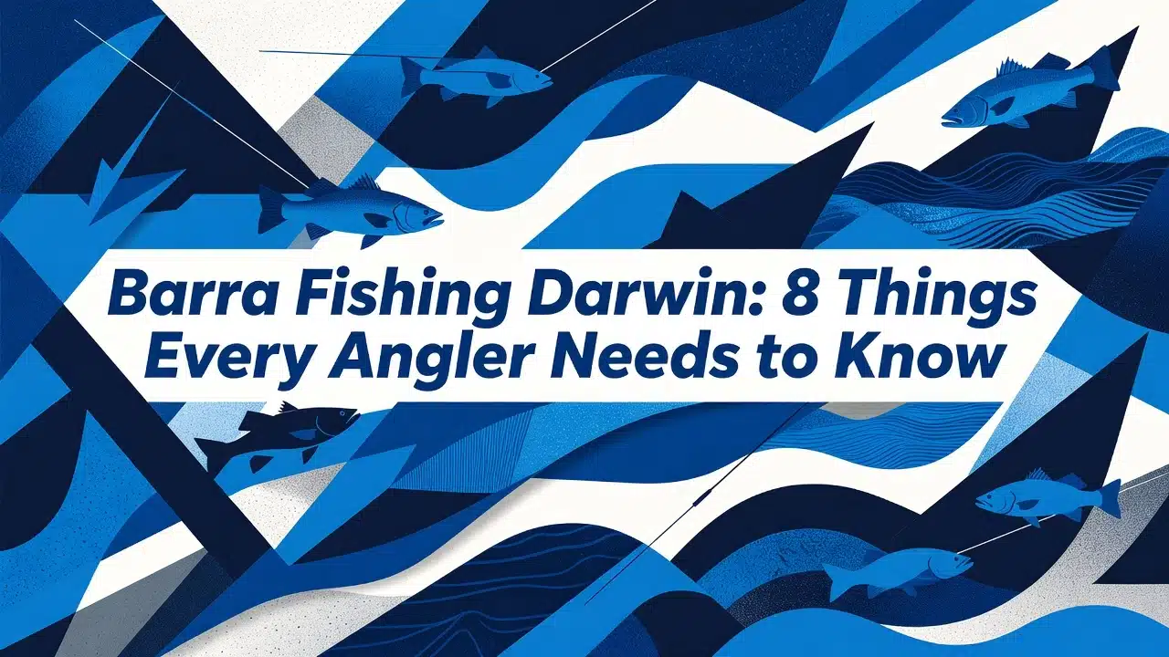 Professional header image for list-based article: Barra Fishing Darwin: 8 Things Every Angler Needs to Know