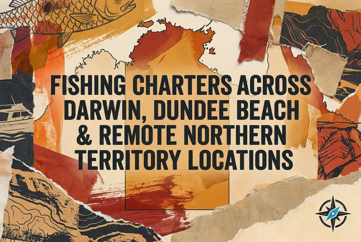 Professional header image for list-based article: Fishing Charters Across Darwin, Dundee Beach & Remote Nor...